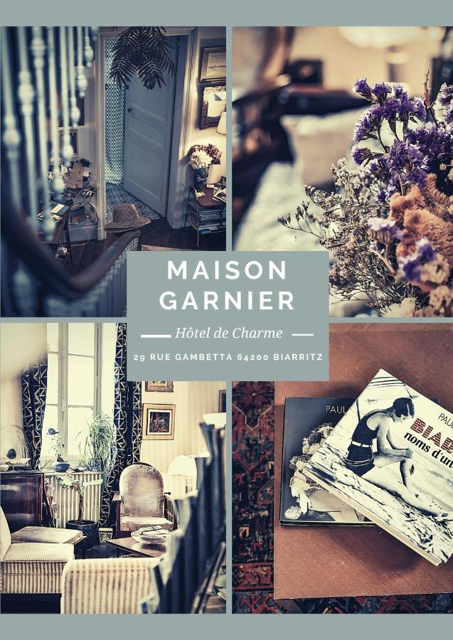 Maison Garnier Hôtel de Charme Biarritz Extérieur photo